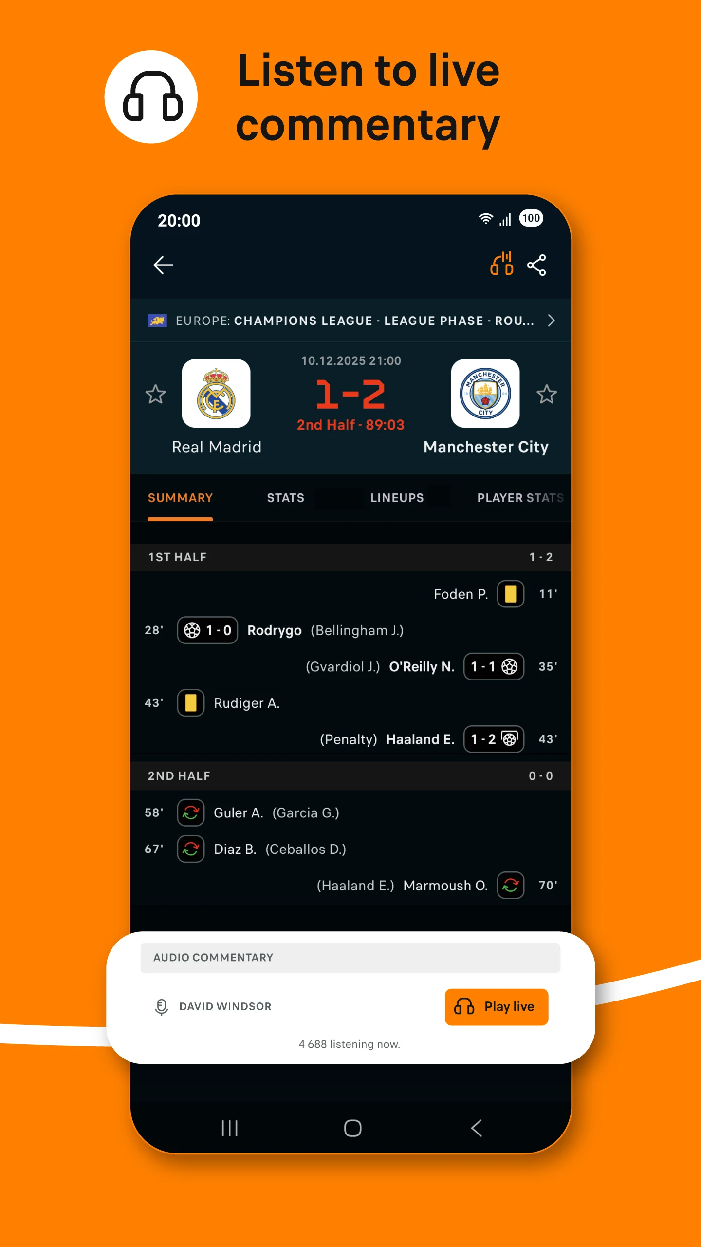 Soccerway Football Live Scores screenshot